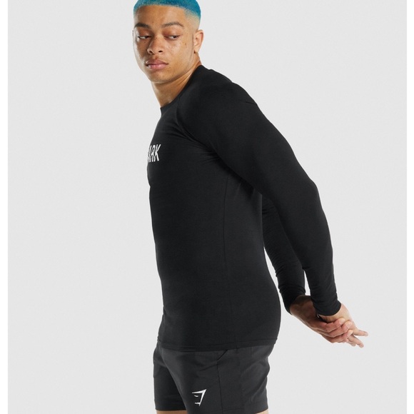 Men’s Gymshark long sleeve (muscle fit) (L) - Picture 3 of 4